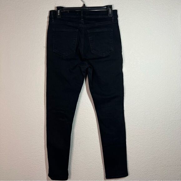 LOFT Black Ankle Mid Rise‎ Skinny Jeans Women's Size 27/4 - Picture 7 of 8